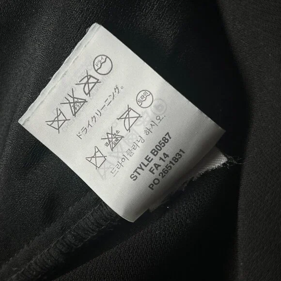 J Crew Joggers Size 8 Sydney Pull On Pants Elastic Waist Black Active Polyester - Picture 7 of 12